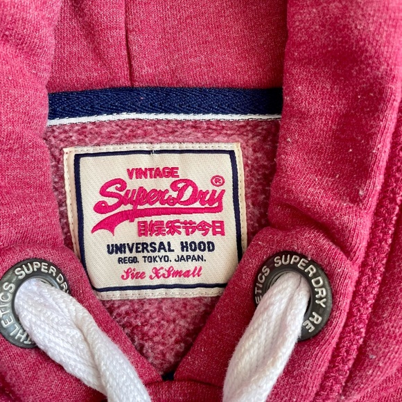 Vintage Superdry Universal Hoodie - Picture 3 of 4